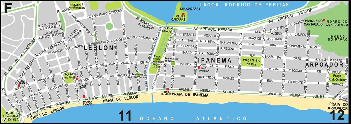Rio de Janeiro haritası
