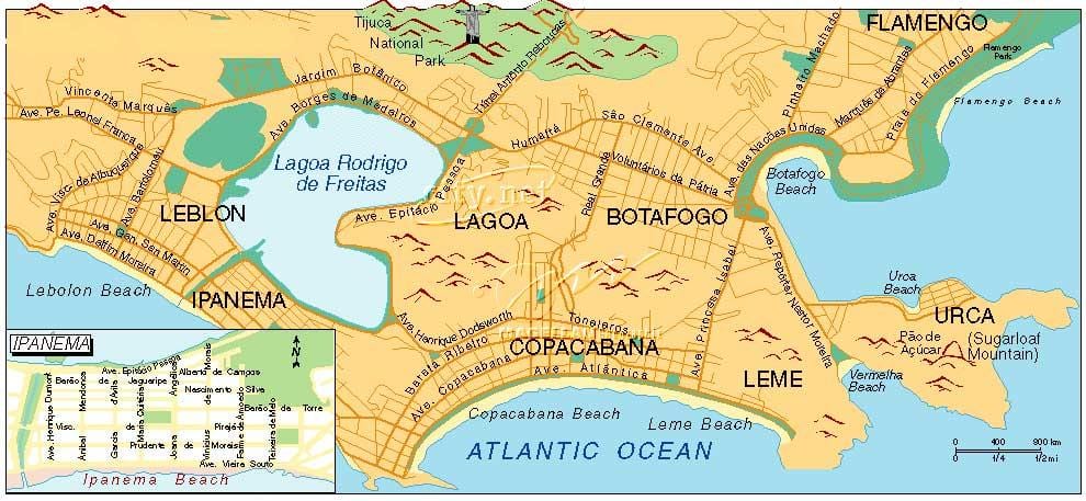 Rio de Janeiro plajları göster