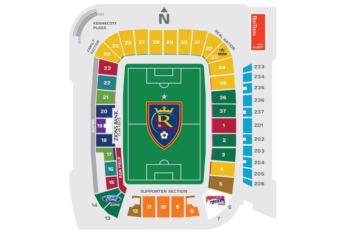 Rio tinto Stadyumu oturma göster