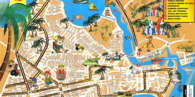 Rio de Janeiro haritası cruise port