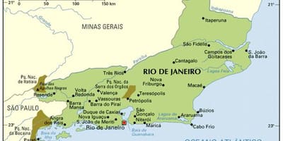 Rio de Janeiro koordinatları göster