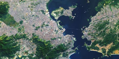 Rio de Janeiro uydu haritası
