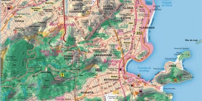 Rio de Janeiro için harita